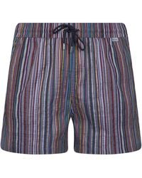 Paul Smith - Swim Short Jacquard Signature - Lyst