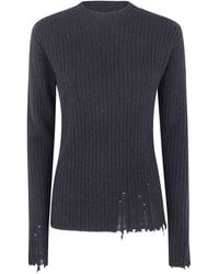 Uma Wang - 'Plain Ws' Rib Top - Lyst