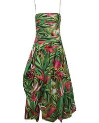 FARM Rio - Tropical Dream Floral-Print Ruched Dress - Lyst