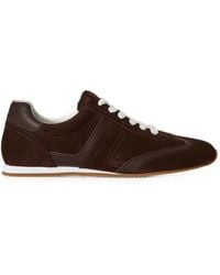 Ralph Lauren - Dani Suede Leather Sneakers - Lyst