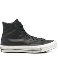 Converse - Chuck Taylor Leather High-Top Sneakers - Lyst
