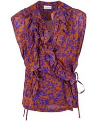 Dries Van Noten - 'Clematis' Top - Lyst
