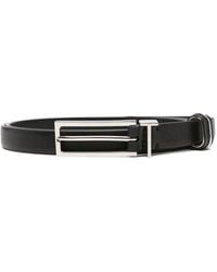 Tom Ford - Natural Leather Metal T Loop Belt 15 Mm - Lyst
