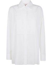 Golden Goose - "Journey W's" Over Shirt With Pleated Bib Pollon Cotton P - Lyst