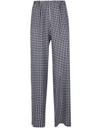 Laura Urbinati - Elastic Waist Wide Leg Trousers - Lyst