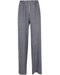 Laura Urbinati - Elastic Waist Wide Leg Trousers - Lyst