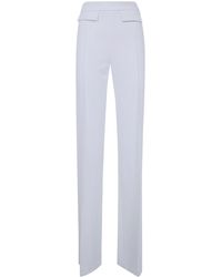 Elisabetta Franchi - Essential Wide Leg Trousers - Lyst