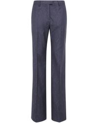 Etro - Pants Straight Trousers - Lyst