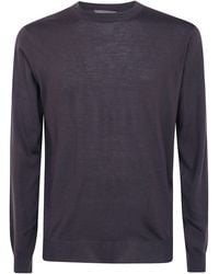 FILIPPO DE LAURENTIIS - Round Neck Sweater - Lyst