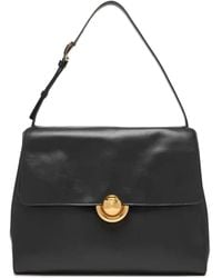 Furla - Domus" Calf Leather Medium Shoulder Bag 32 - Lyst