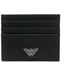 Emporio Armani - Leather Card Case - Lyst