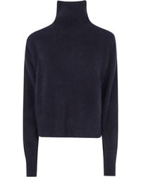 C.t. Plage - C. T. Plage High-Neck Sweater Ladies Longsleeve Pullover - Lyst