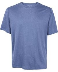 Majestic - Solid Color Short Sleeves Round Neck Sweater - Lyst