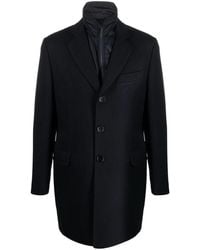 Fay - Easy Double Breasted Coat - Lyst