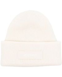 Jacquemus - Ribbed Knit Alpaca Wool Hat - Lyst