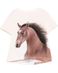 Molo - "Rie" Short Sleeves T-Shirt - Lyst