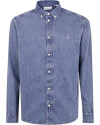 Les Deux - Konrad Denim Shirt - Lyst
