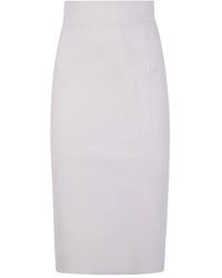 La Petite Robe Di Chiara Boni - "Lumi" Jersey Skirt - Lyst