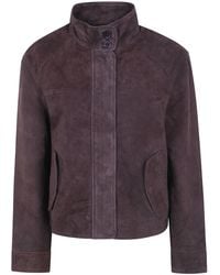 JC Sophie - Goat Leather Jacket "Praia" - Lyst