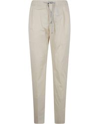 PT01 - Soft Popeline Regular Trousers - Lyst