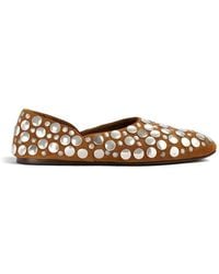 KHAITE - "Jane" Flat With Studs - Lyst