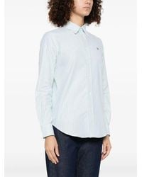 Polo Ralph Lauren - Ls Brkn St Long Sleeve Button Front Shirt - Lyst
