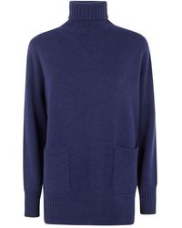 Drumohr - Long Sleeve Turtle Neck - Lyst