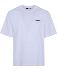 Jacquemus - T-Shirt Cotton "Le Tshirt Gros Grain" - Lyst