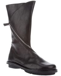 Trippen - Asymetrical Zip Boots - Lyst