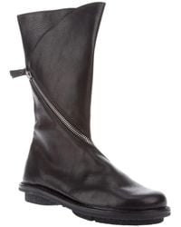 Trippen - Asymetrical Zip Boots - Lyst