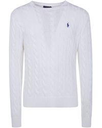 Polo Ralph Lauren - Long Sleeves Round Neck Classic Sweater - Lyst