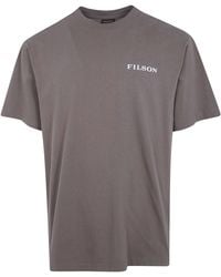 Filson - T-Shirt Short Sleeves "Scenic Graphic" - Lyst