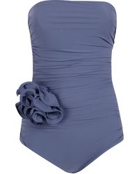 Magda Butrym - Flower Waist Onepiece Swimwear - Lyst