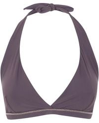 Brunello Cucinelli - Swimsuit Top - Lyst
