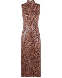 Twinset - Animalier Print Dress - Lyst