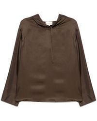 Loulou de Saison - Nuka Hooded Blouse - Lyst