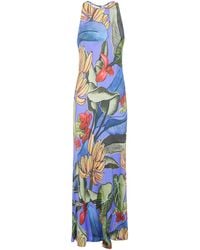 FARM Rio - Dress Sleeveless Maxi "Banana Grapes" - Lyst