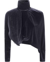 Junya Watanabe - Asymetrical Turtleneck Sweater - Lyst