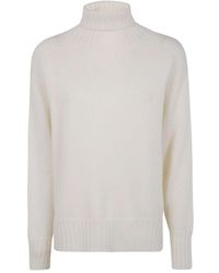 Drumohr - Maglione A Maniche Lunghe Con Collo Alto - Lyst