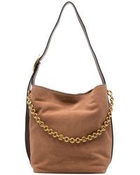 Michael Kors - Large Nolita Suede Shoulder Bag - Lyst