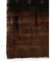 Avant Toi - Scarf Lightweight Wool "Landscape Light" - Lyst