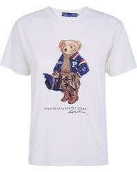 Polo Ralph Lauren - T-Shirt Short Sleeve "Bear Graphic" - Lyst