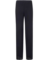 Emporio Armani - Flat Belly Trouser - Lyst