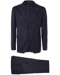 Tagliatore - Wool Silk Trouser Suit Clothing - Lyst