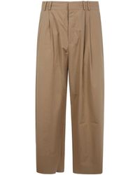 Studio Nicholson - Pantalone Volume Con Doppia Pieghe - Lyst