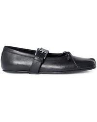 Ann Demeulemeester - "Zoey" Ballerinas With Belt - Lyst