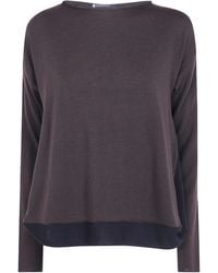 Pierantoniogaspari - Sweater Bicolor "Pullover" - Lyst