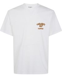 Carhartt - T-Shirt Short Sleeves "Coffee Break" - Lyst