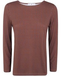 Whyci - T-Shirt Round Neck "Wh0635" - Lyst