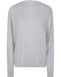 Sofie D ́hoore - Muscat Long Sleeve Crew Neck Pullover - Lyst